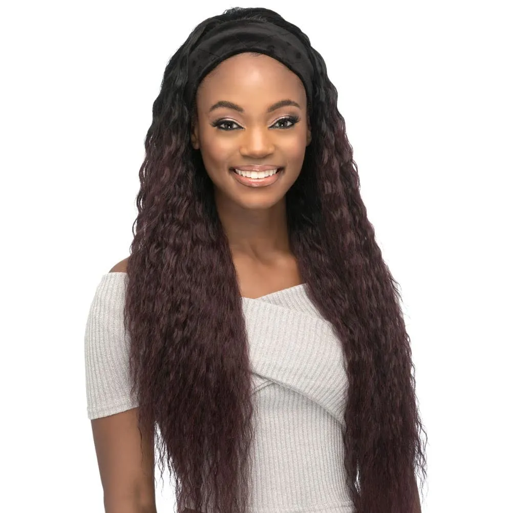 Vivica A. Fox HB-JOA - Heat Resistant Fiber Headband Wig in Color 2, Medium Brown