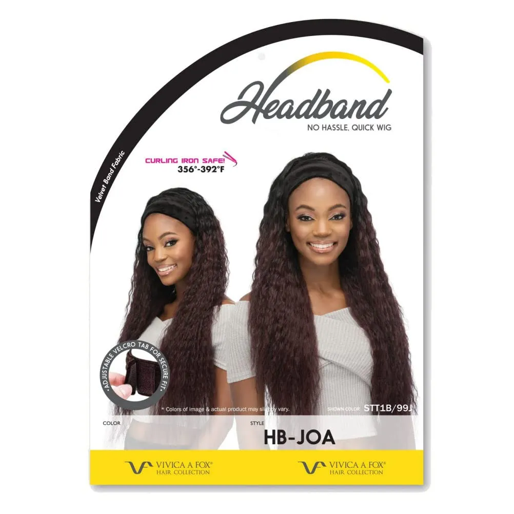 Vivica A. Fox HB-JOA - Heat Resistant Fiber Headband Wig in Color 2, Medium Brown
