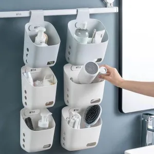 Wall-Mounted Stackable Storage Basket - Simple Hanging Organizer