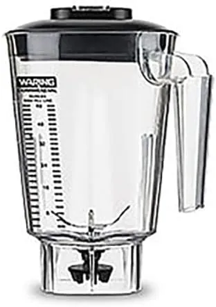 Waring Commerical CAC132 48 oz. Copolyester Blender Jar. Serves as a replacement for the one that came with your Waring BB300 series bar blender.