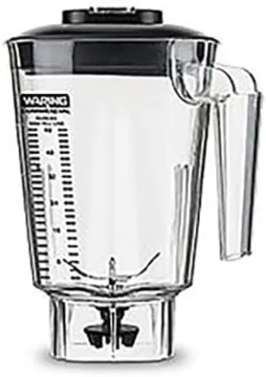Waring Commerical CAC132 48 oz. Copolyester Blender Jar. Serves as a replacement for the one that came with your Waring BB300 series bar blender.
