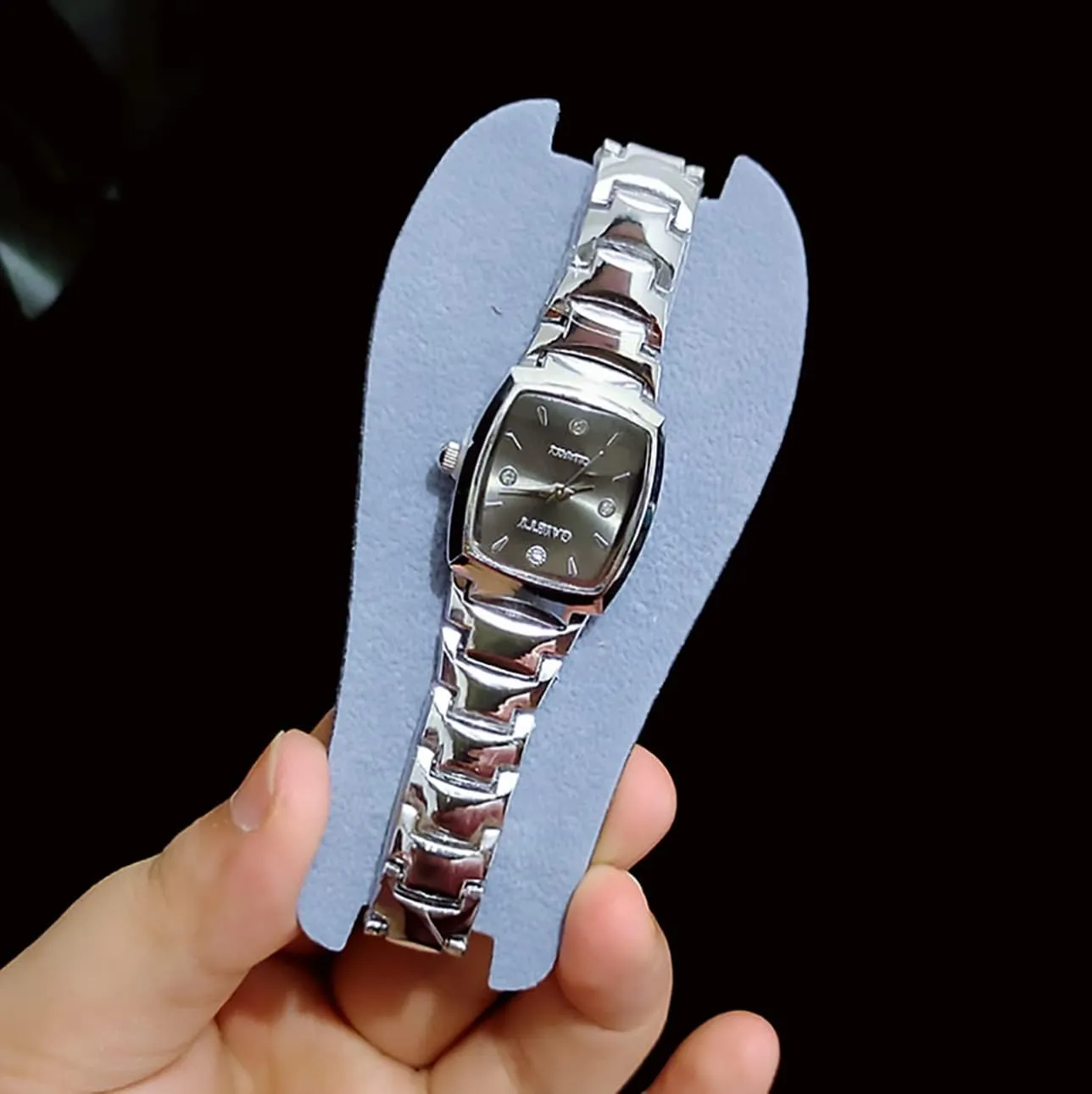 Watch Pouch, Watch Roll, Watch Travel Case for Men and Women Portable Velvet Watch Pouch Watch Storage Bag ​and Organizer Protective Watch Box Pouch with (light blue)