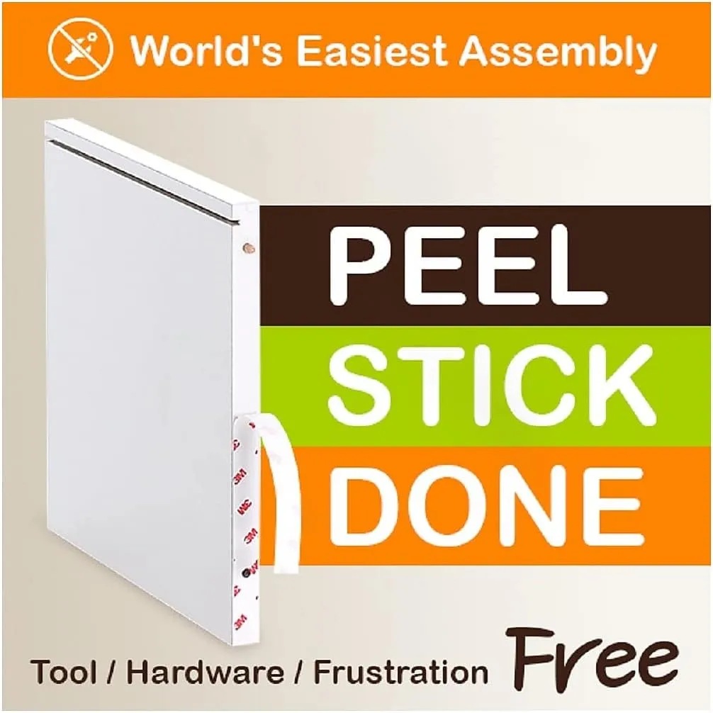 Way Basics Cube Storage - Closet Organizer Stackable Cubby Shelf (Tool-free Assembly)