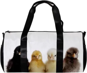 Weekender Travel Bag,Small Gym Bag,Chicken,Gym Duffle Bag