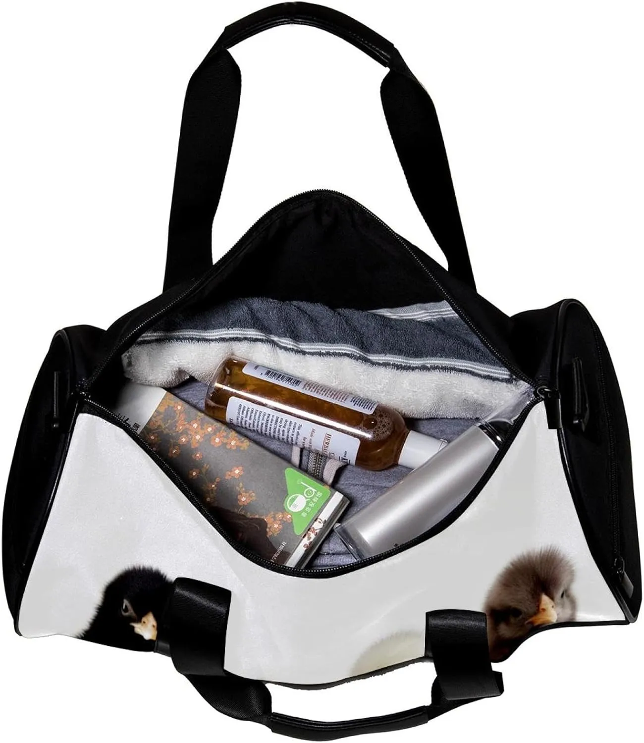 Weekender Travel Bag,Small Gym Bag,Chicken,Gym Duffle Bag