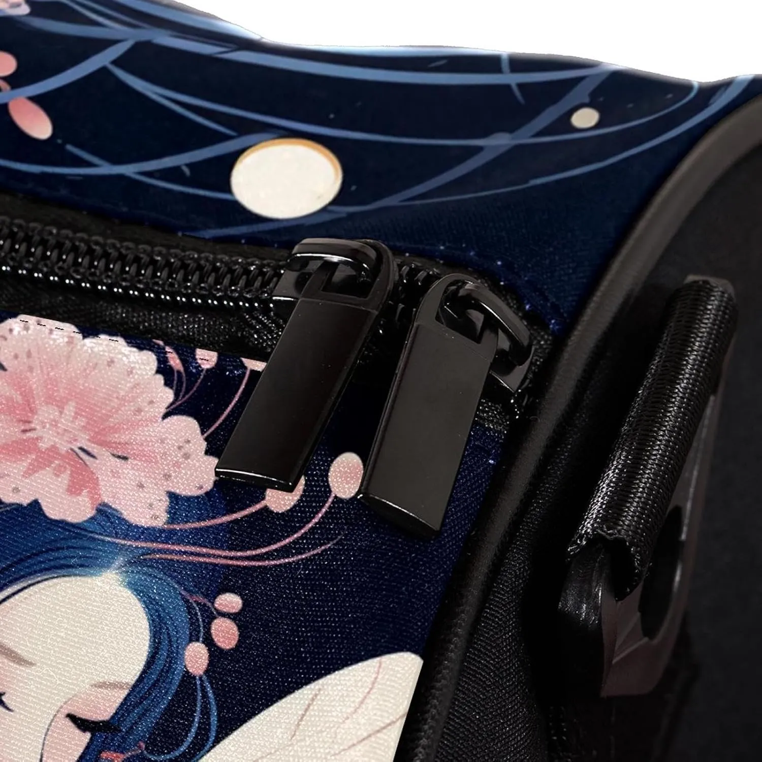 Weekender Travel Bag,Small Gym Bag,Fantasy Flower Flower Girl,Gym Duffle Bag