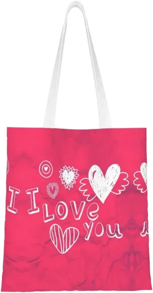 Wild Animals Print Large Canvas Beach Travel Reusable Grocery Shopping Tote Bag Portable Storage Handbag