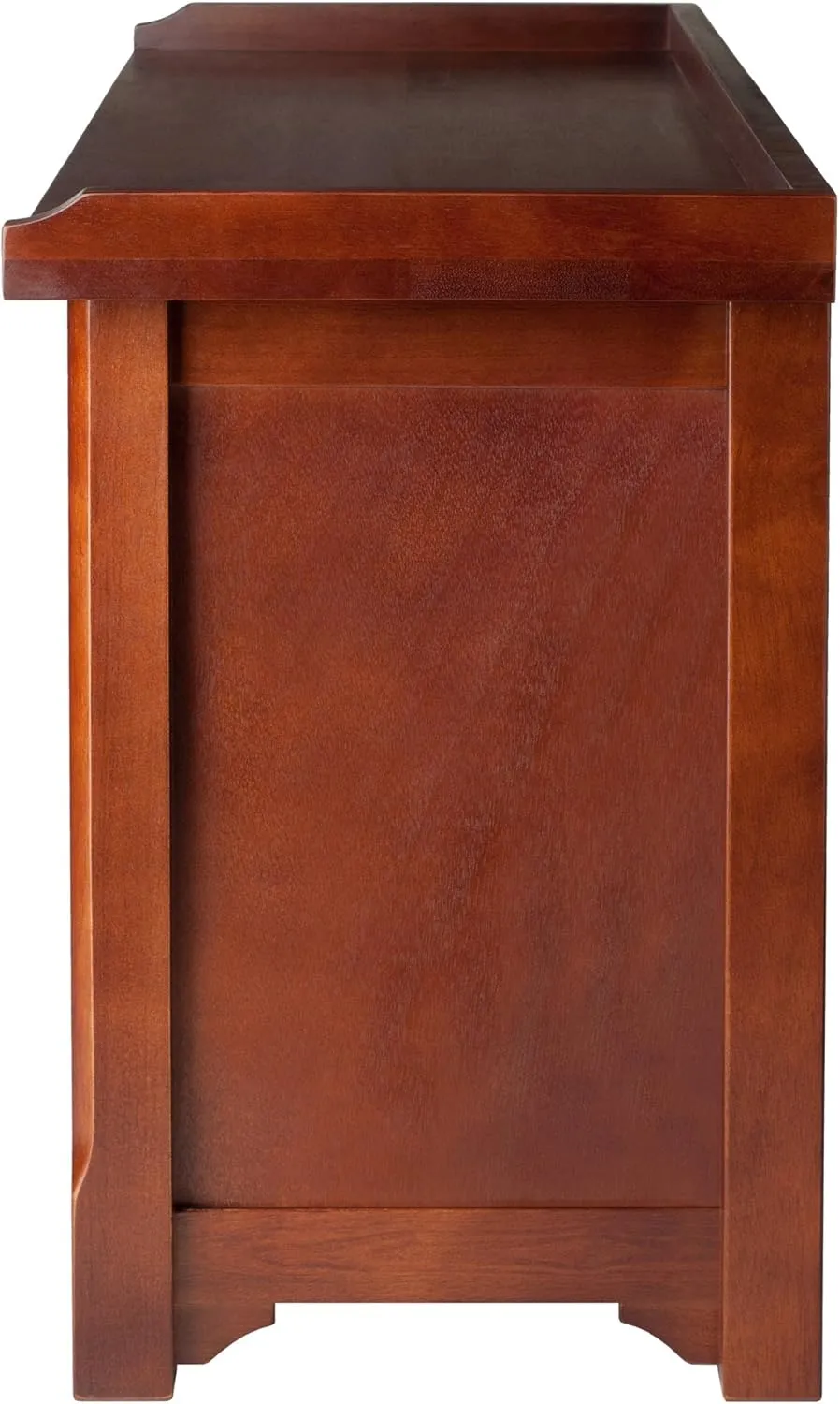 Winsome Verona Bench, 3 Small, Walnut/Black