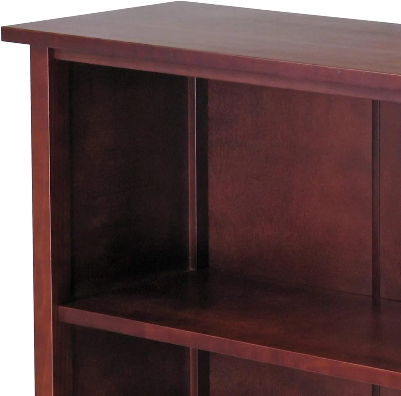 Winsome Verona Storage/Organization, 6 Small, Walnut/Beige