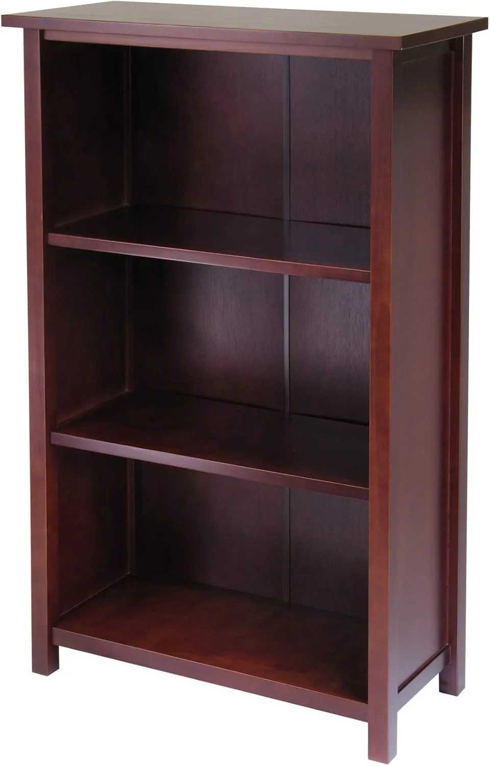 Winsome Verona Storage/Organization, 6 Small, Walnut/Beige