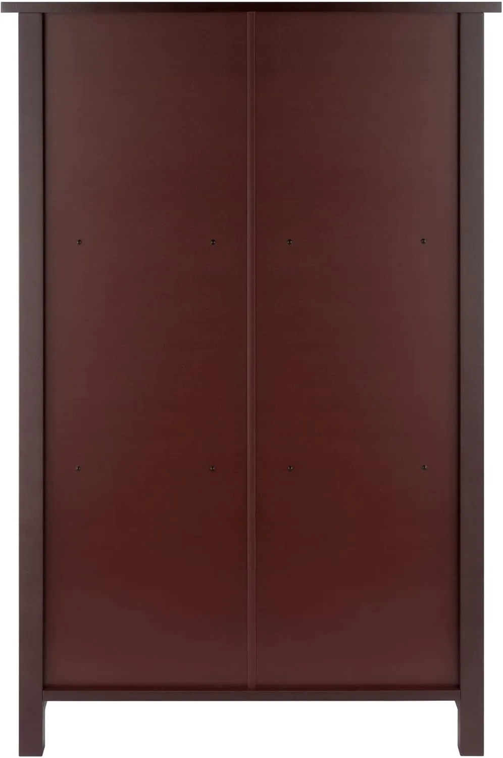 Winsome Verona Storage/Organization, 6 Small, Walnut/Black
