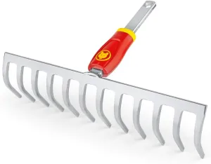 Wolf-Garten DRM30 Multi-Change Soil Rake Cultivation Tool Head, Red, 30 cm