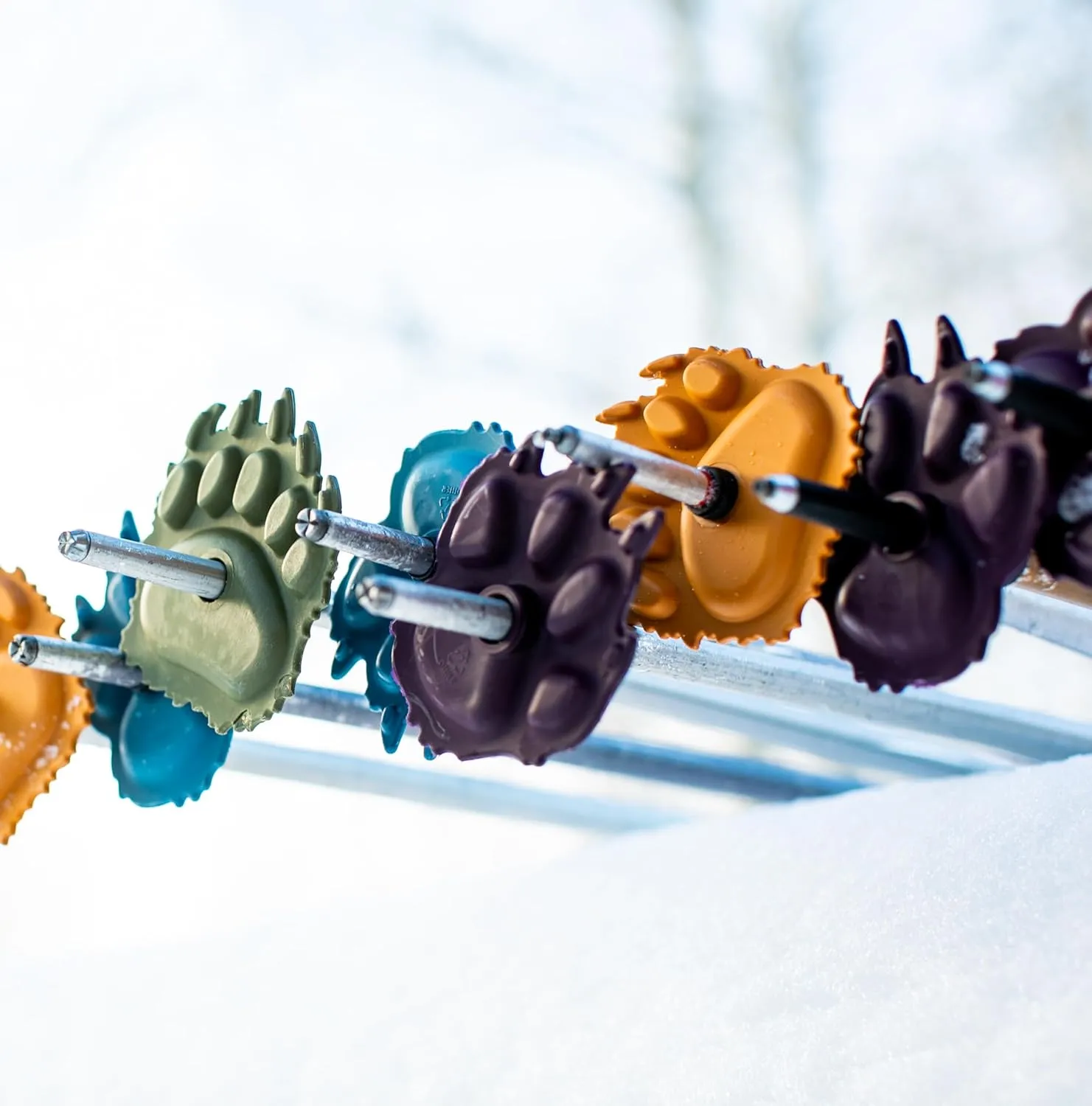 Wolf | Mountain Lion Ski Pole Baskets