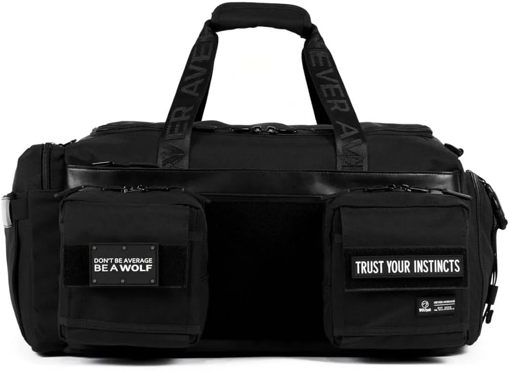 WOLFpak 40L Duffle Bag (Alpha Black Meal Management)