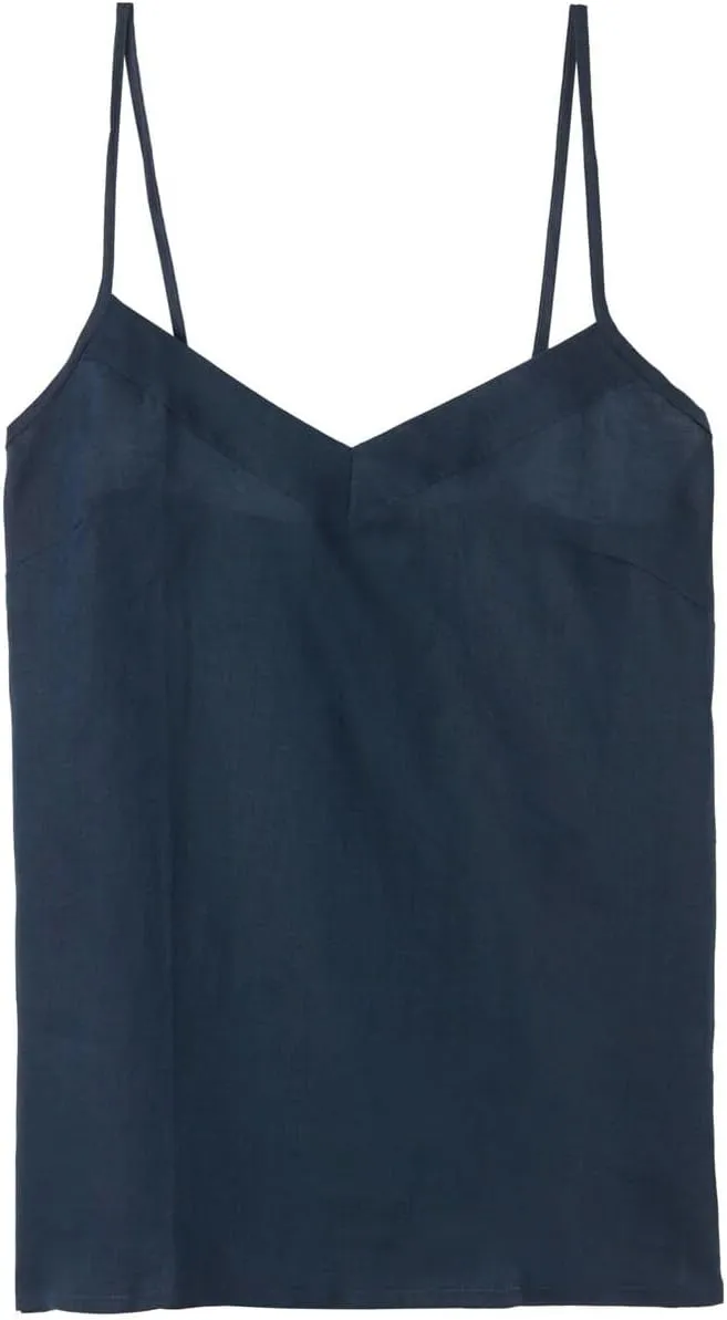 Woman's The Pure Linen Top in Linen Fabric