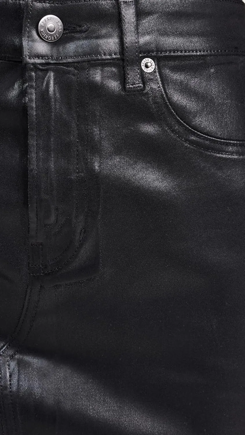 Women's Breves Coated Midi Skirt