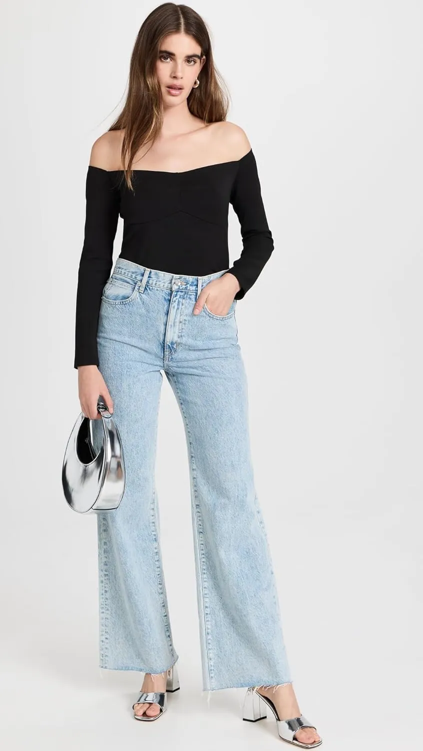 Women's Grace High Rise Wide Leg Jeans