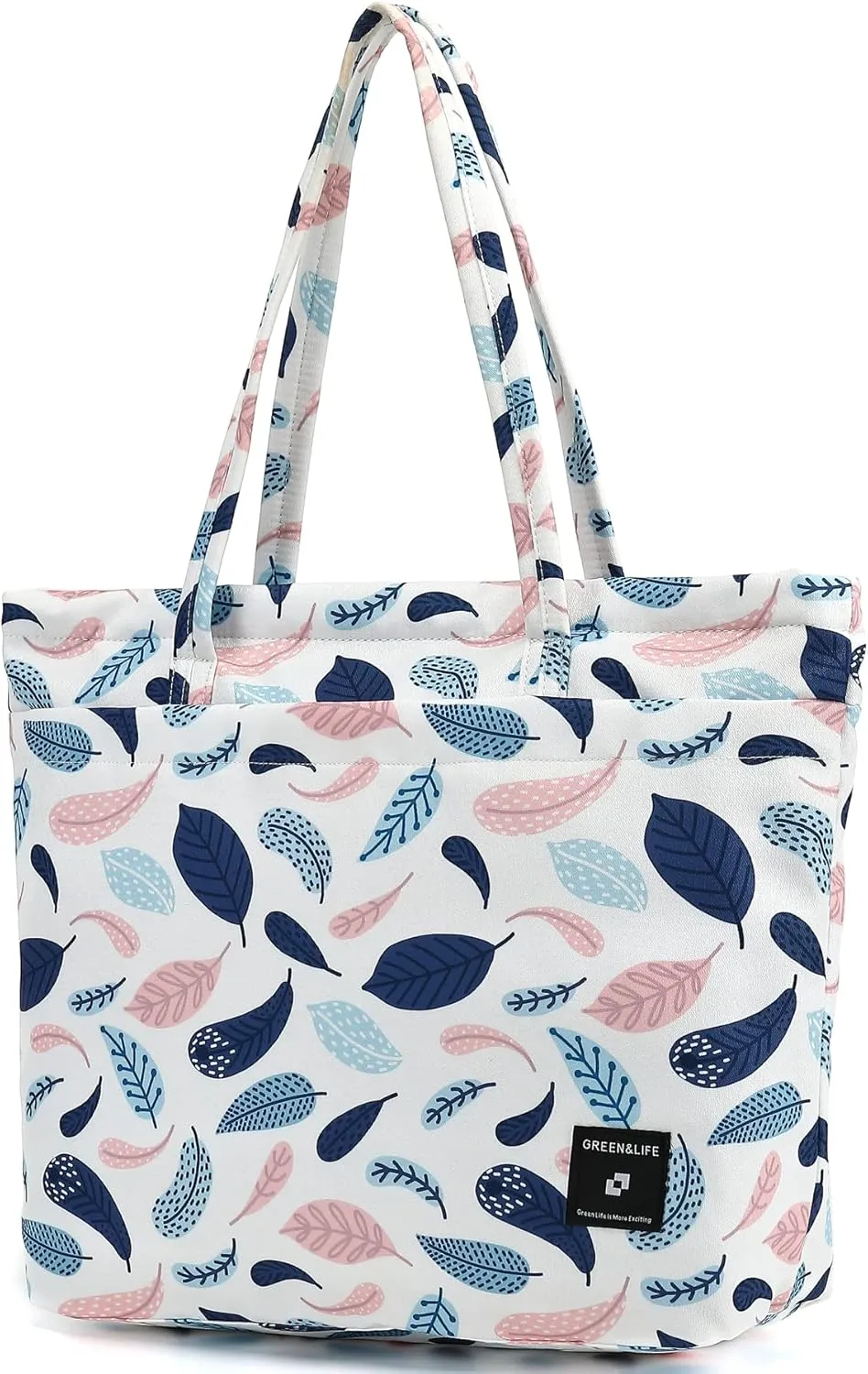 Womens Large Waterproof Tote Bag Shoulder Bag with Multi-pocket for Work Gym Pool and Daily Bags