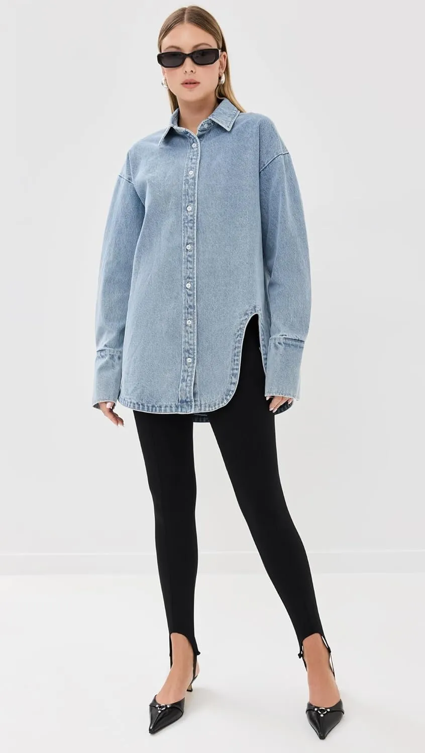 Women's Off Duty Denim Shirt