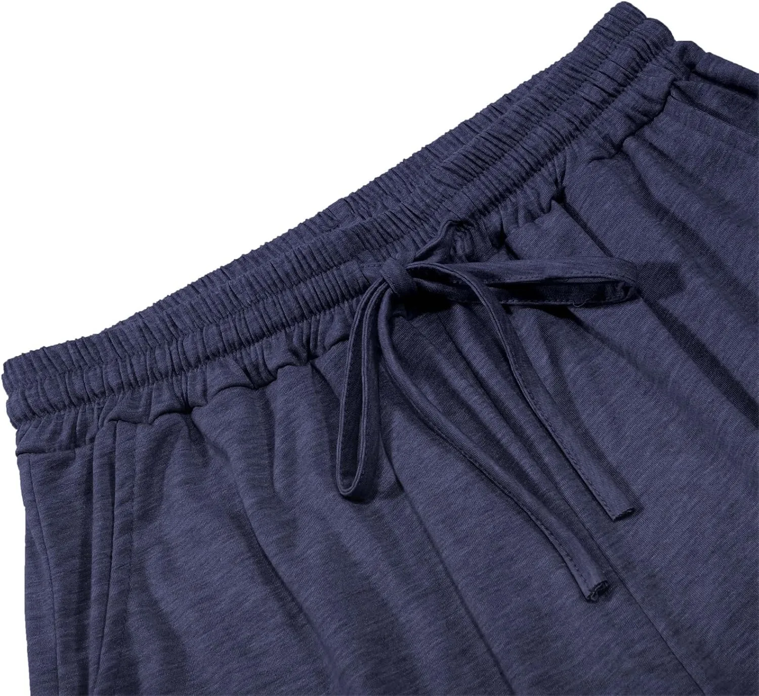 Womens Wide Leg Pants Womens Summer High Waisted Baggy Pants Summer Capri Palazzo Flowy Casual Loose High Waist