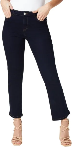 Womens/Ladies Comfort Stretch Petite Bootcut Jeans (2 US R) (Indigo), Indigo, 2 US R