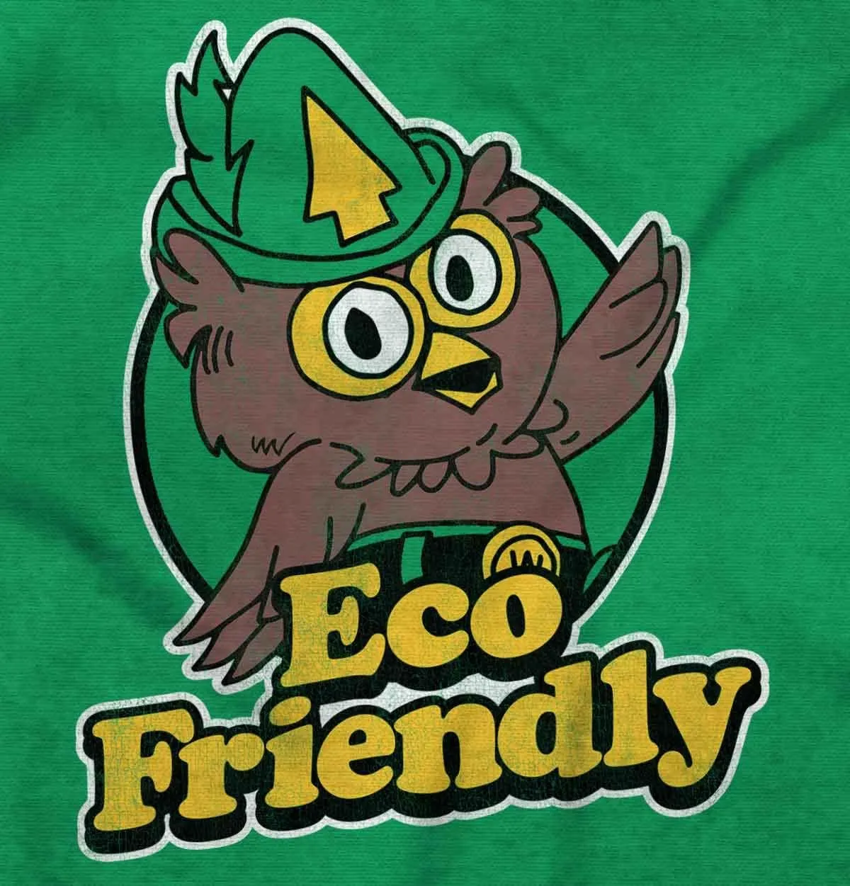 Woodsy Owl Eco Friendly Cute Forest Hoodie Sweatshirt Women Men