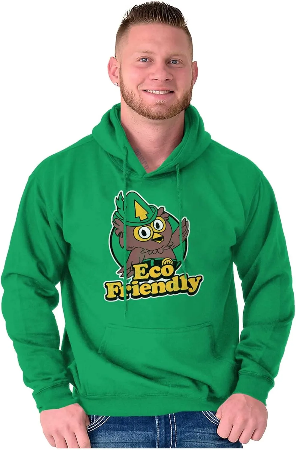 Woodsy Owl Eco Friendly Cute Forest Hoodie Sweatshirt Women Men