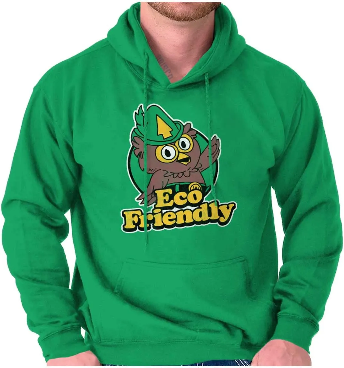 Woodsy Owl Eco Friendly Cute Forest Hoodie Sweatshirt Women Men