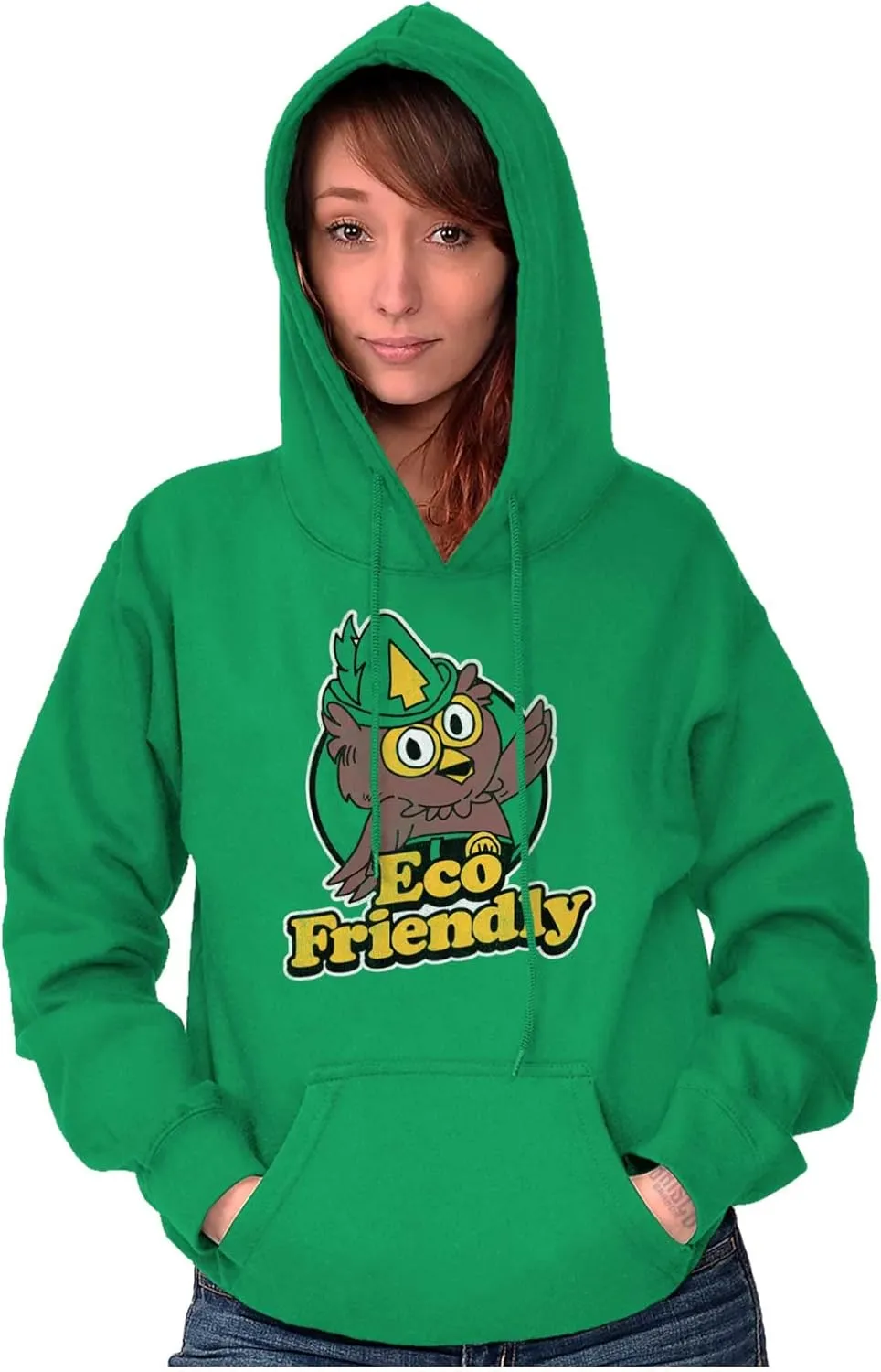 Woodsy Owl Eco Friendly Cute Forest Hoodie Sweatshirt Women Men