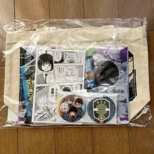 World Trigger Tote Bag Clear File Postcard Sticker
