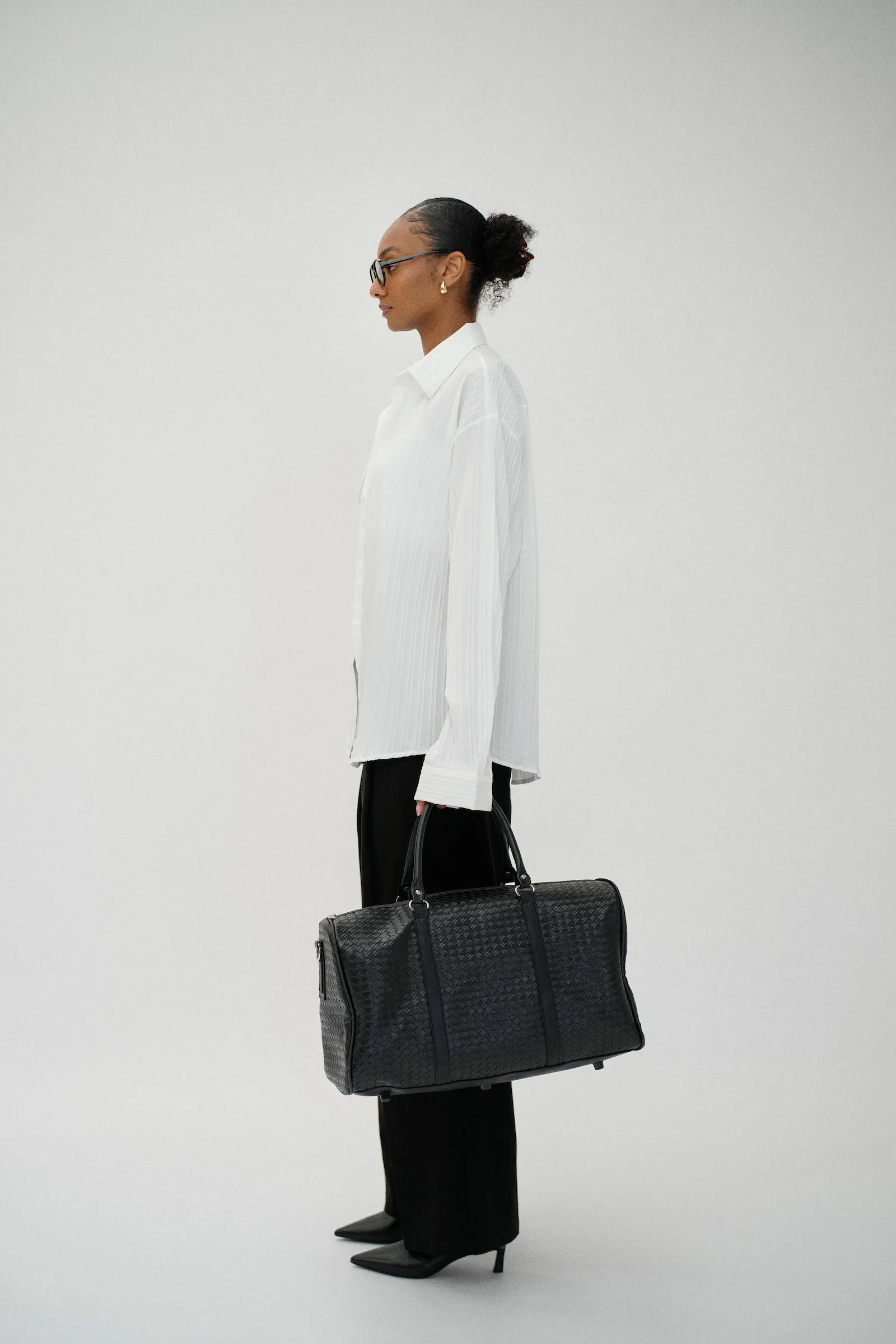 WOVEN DUFFLE BAG