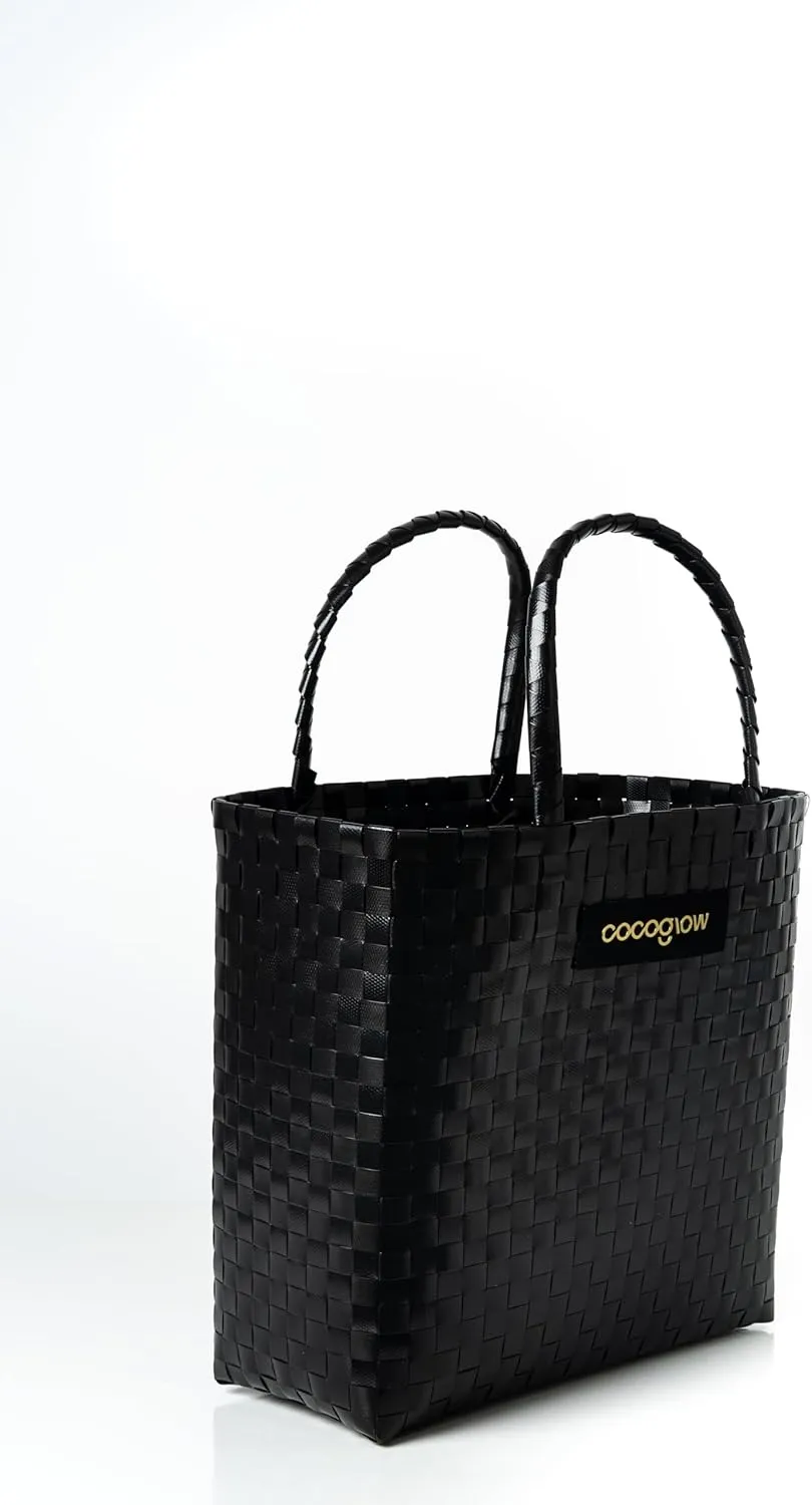 Woven Tote Bag For Women, PP eco-friendly tote bag,Female Handbag and Purses, Summer Beach, Pool