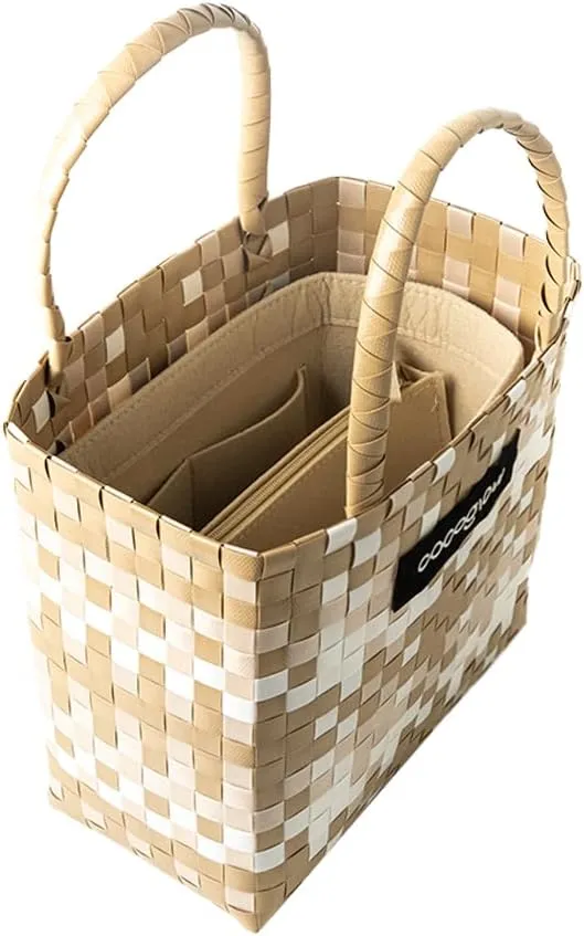 Woven Tote Bag For Women, PP eco-friendly tote bag,Female Handbag and Purses, Summer Beach, Pool