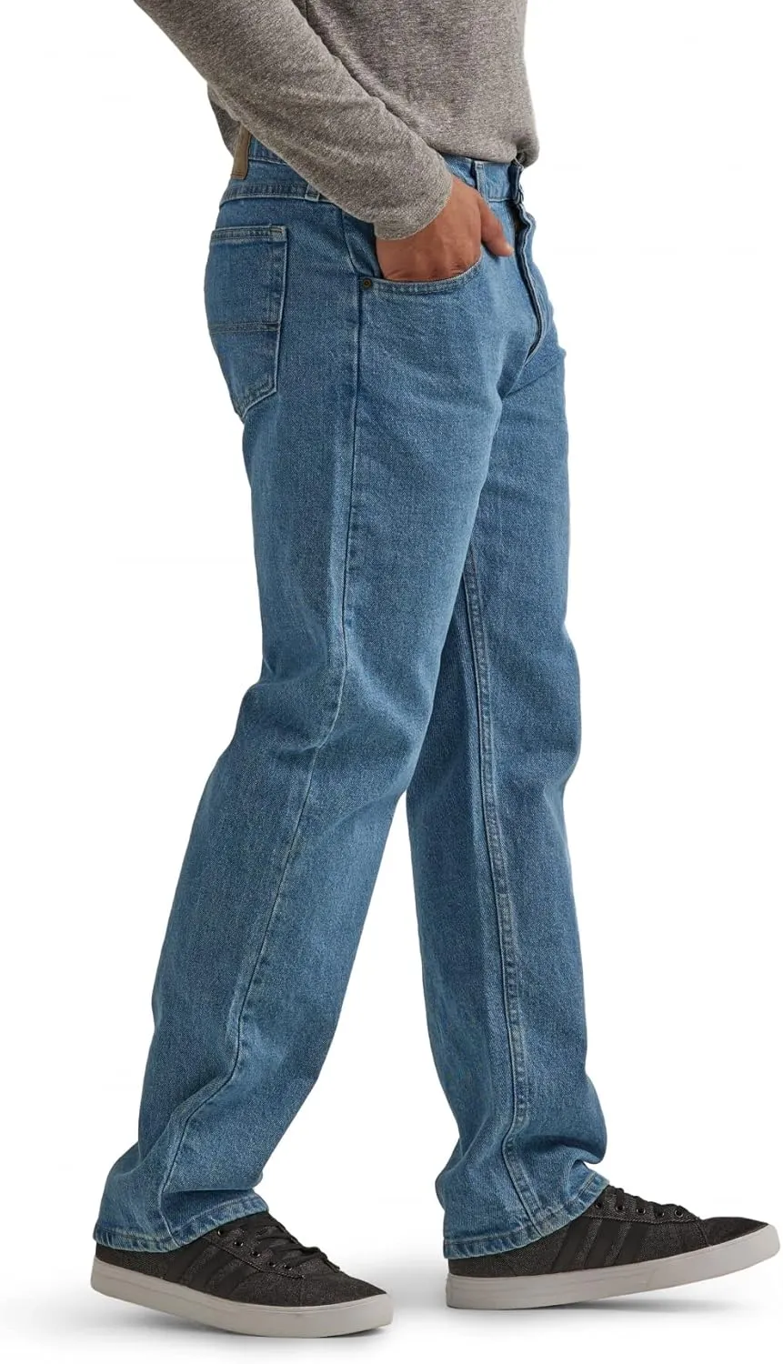 Wrangler Authentics Men's Classic 5-Pocket Relaxed Fit Flex Jean