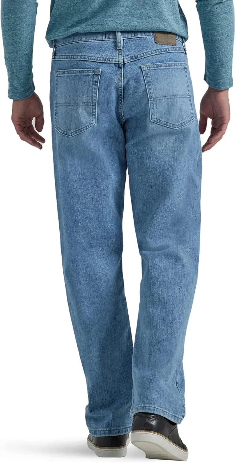 Wrangler Authentics Men's Classic 5-Pocket Relaxed Fit Flex Jean