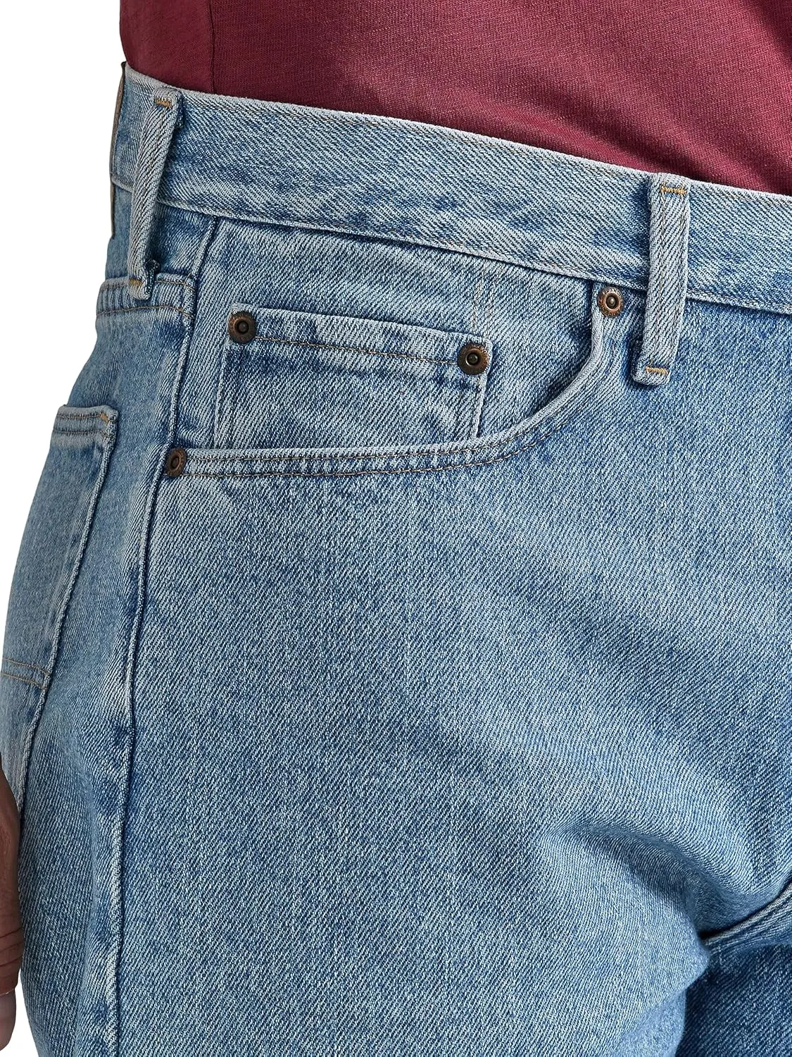Wrangler Authentics Men's Classic Relaxed Fit Five Pocket Jean Short