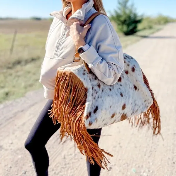 XL Cowhide Duffle Bag
