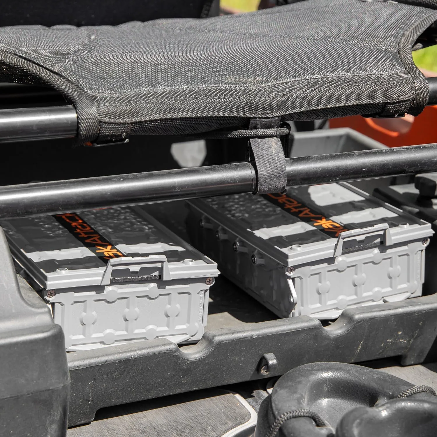 YakAttack TracPak Stackable Storage Box – Battleship Grey | Kayak Fishing Gear Storage | Fits GearTrac & MightyMount | Kayak Accessories for Fishing Tackle & Tools | Compact 1 lb Weight