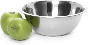 YBM HOME Stainless Steel Mixing Bowl - Premium Polished Mirror Nesting Metal Bowl for Cooking and Serving, Stackable for Convenient Storage (12, 10.25 Quart)