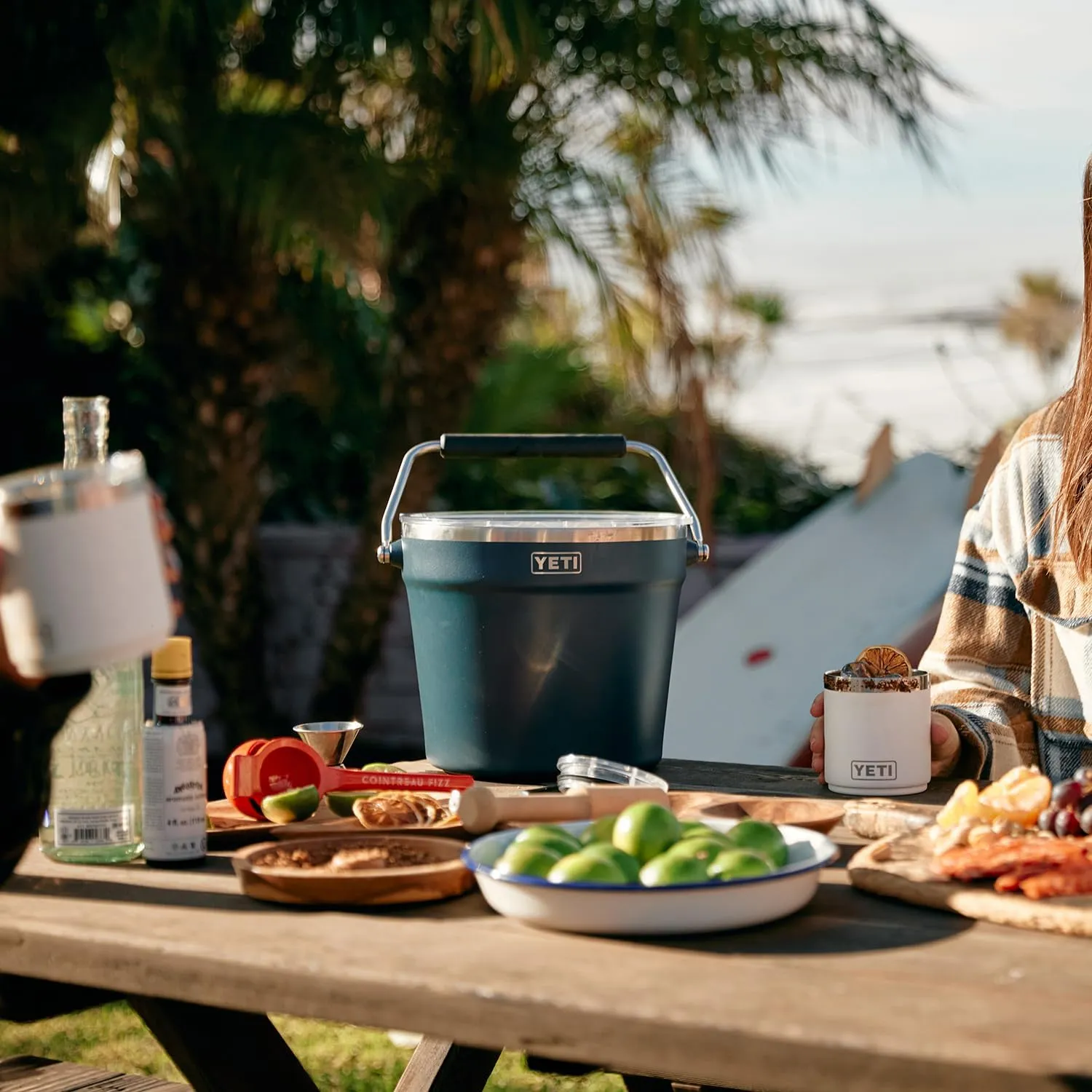 YETI Beverage/Ice Bucket, Holds 6 Longnecks or 3 Bottles of Wine