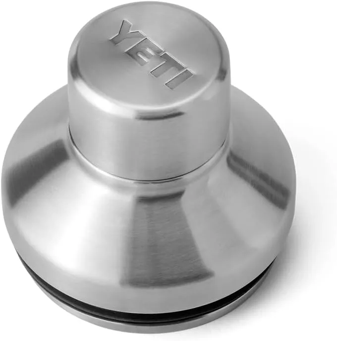 YETI Cocktail Shaker Lid Compatible With Rambler 20oz Tumbler/ 20 oz Stackable Cup/24 oz Mug/10oz Mug/10 oz Lowball/25 oz Straw Mug, Stainless Steel Cocktail Shaker Lid Only