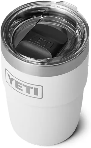 YETI Rambler 8 oz Stackable Cup, Stainless Steel, Vacuum Insulated Espresso Cup with MagSlider Lid