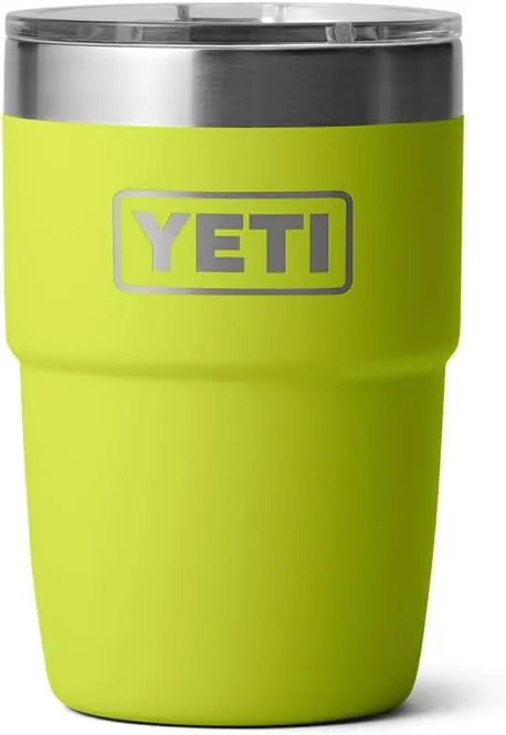 YETI Rambler 8 oz Stackable Cup, Stainless Steel, Vacuum Insulated Espresso Cup with MagSlider Lid