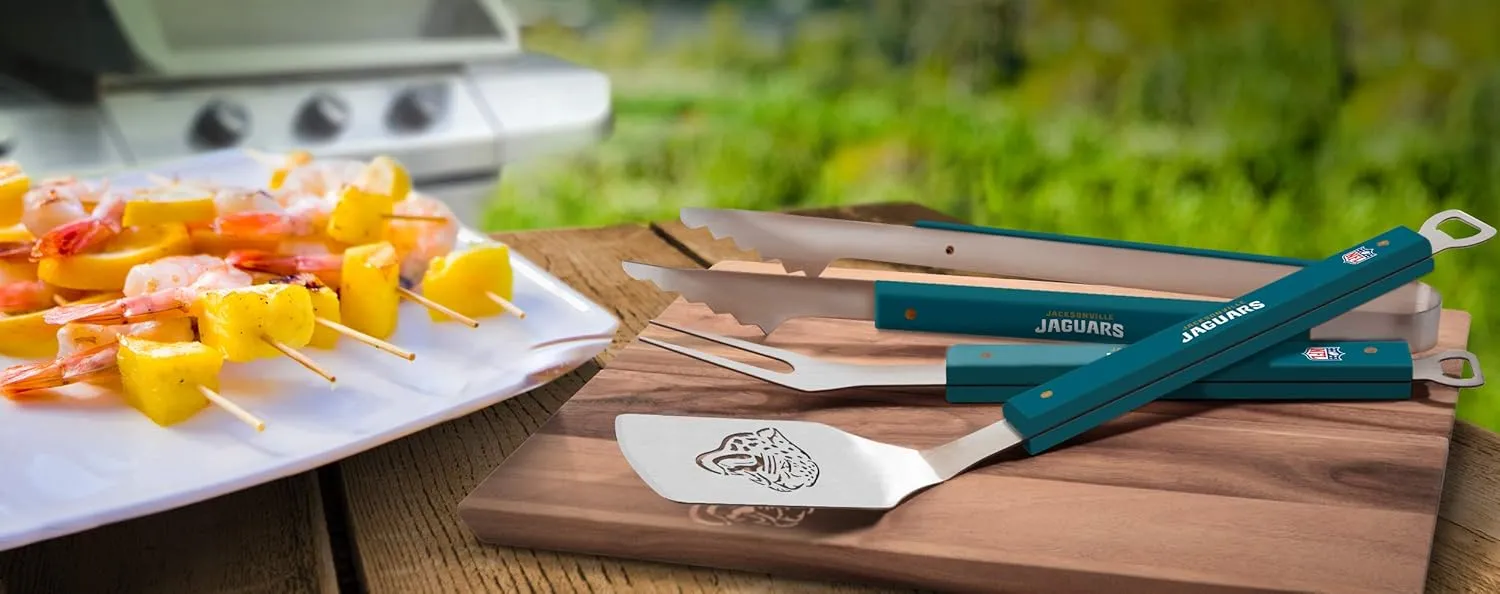YouTheFan NFL Spirit Series 3-Piece BBQ Set