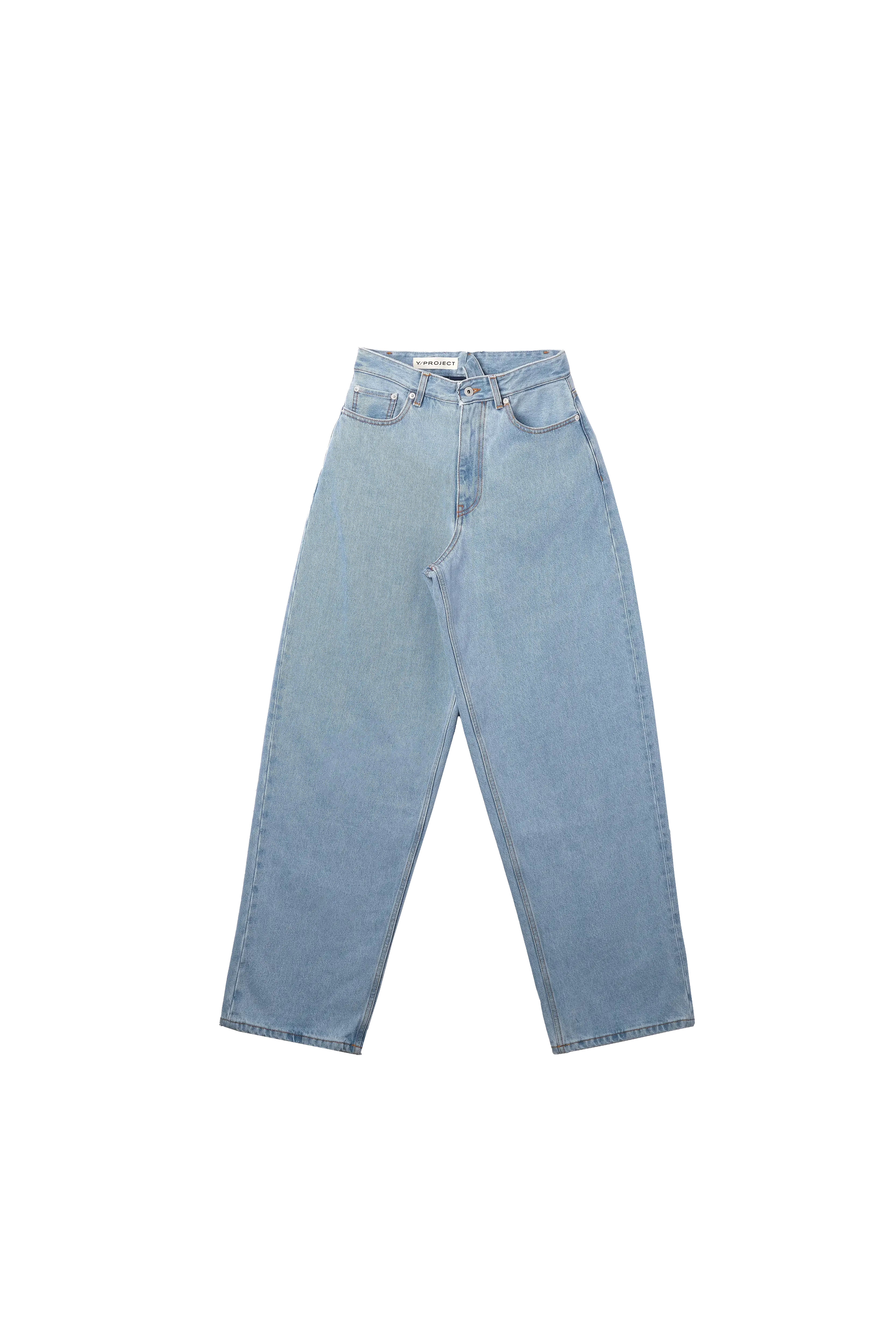 Y/PROJECT Multi Waistband Jeans Blue