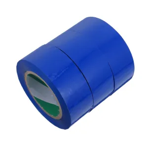 Zerodeko 3 Rolls Heavy Duty Blue Shipping Tape Wide Long for Packing Boxes and Bags for Logistics and Commerce Easy to Identify Packaging
