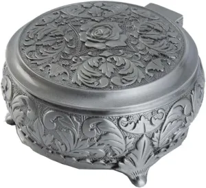 Zinc Vintage Gold Round Cake Jewelry Box Size Jewelry Bracelet Box Watch Jewelry Box Packaging