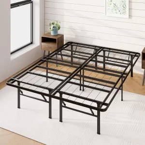 ZINUS SmartBase Heavy Duty Mattress Foundation, 14 Inch Metal Platform Bed Frame, No Box Spring Needed, Sturdy Steel Frame, Underbed Storage, Queen