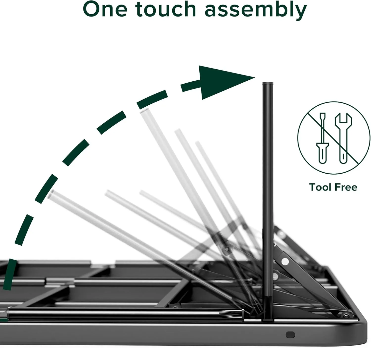 ZINUS SmartBase Heavy Duty Mattress Foundation, 14 Inch Metal Platform Bed Frame, No Box Spring Needed, Sturdy Steel Frame, Underbed Storage, Queen