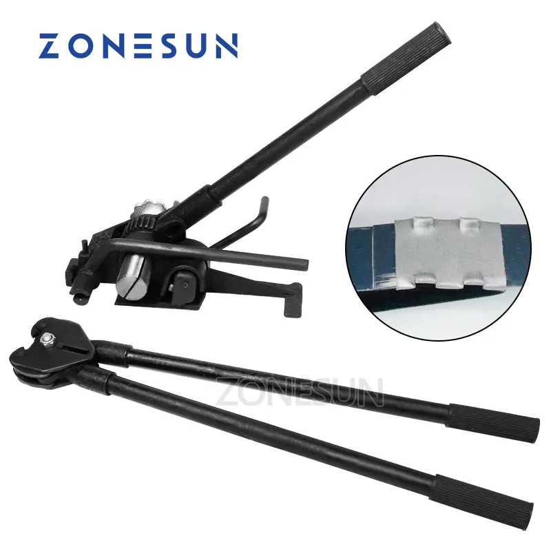 ZONESUN HM-98 Heavy Duty Manual Stainless Steel Strip Strapping Tool